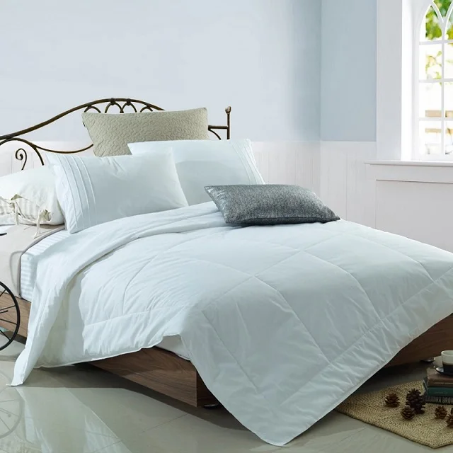 
Оптовая продажа, однотонные белые гипоаллергенные пододеяльники из полиэстера с защитой от пыли для спальни 