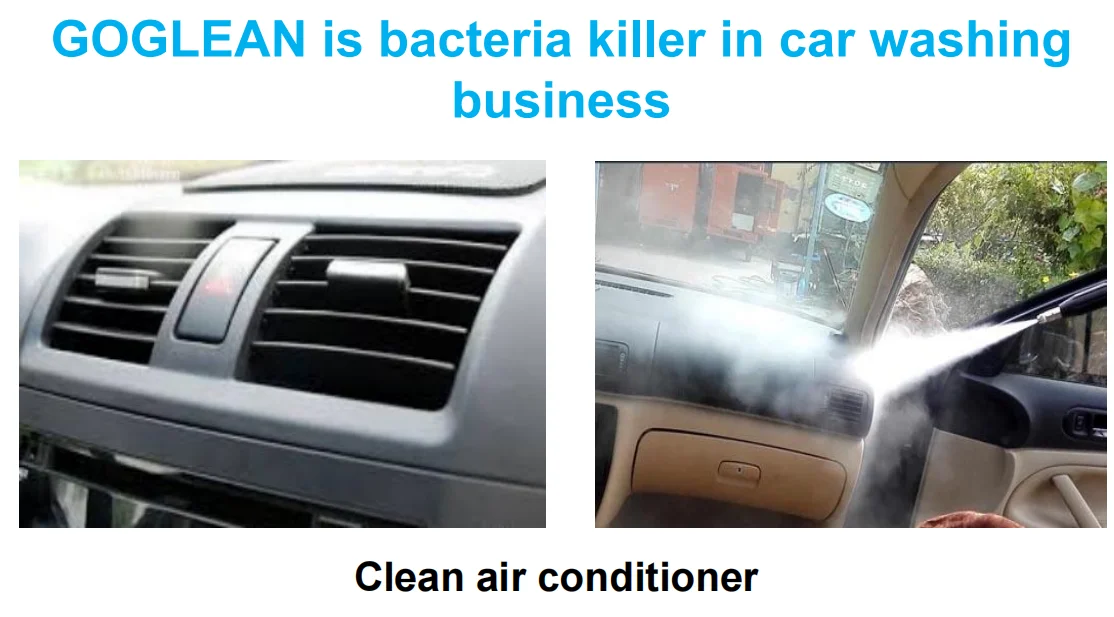 Mobile High Pressure Steam Cleaner Car Washer Wet&dry Steamer