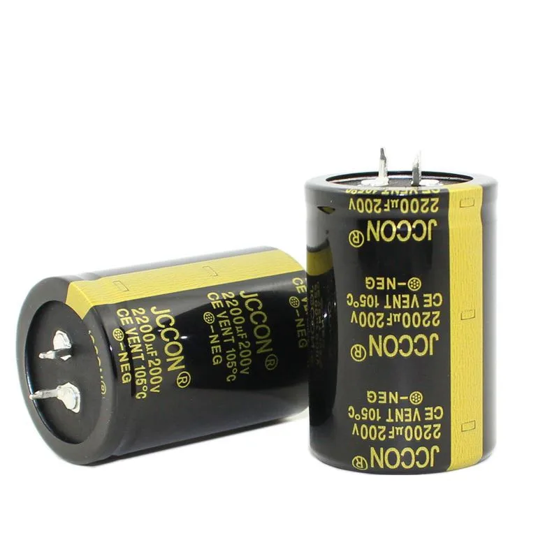 3 Condensatori Elettrolitici 2200uF 35V Radiale 13x25mm – Alluminio, ±20%