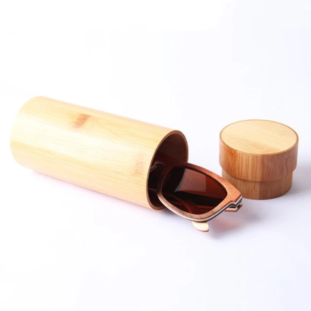 product wholesale round bamboo jar natural handmade bamboo sunglasses box bamboo container for kitchen spice-28