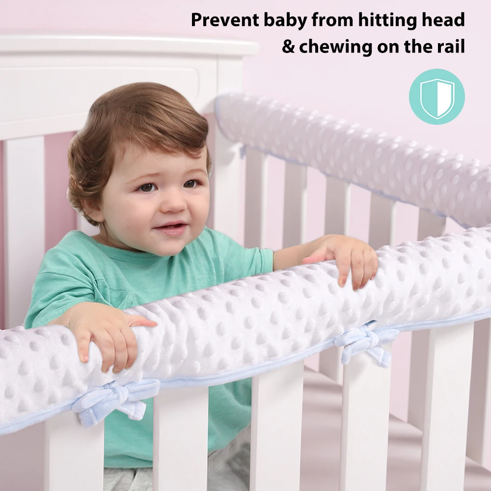 3pk Teething Protector Wrap Baby Crib Rail Cover Padded Baby Crib Baby Bumper Cover Buy Baby
