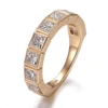 solid real 10K gold lab diamond ring