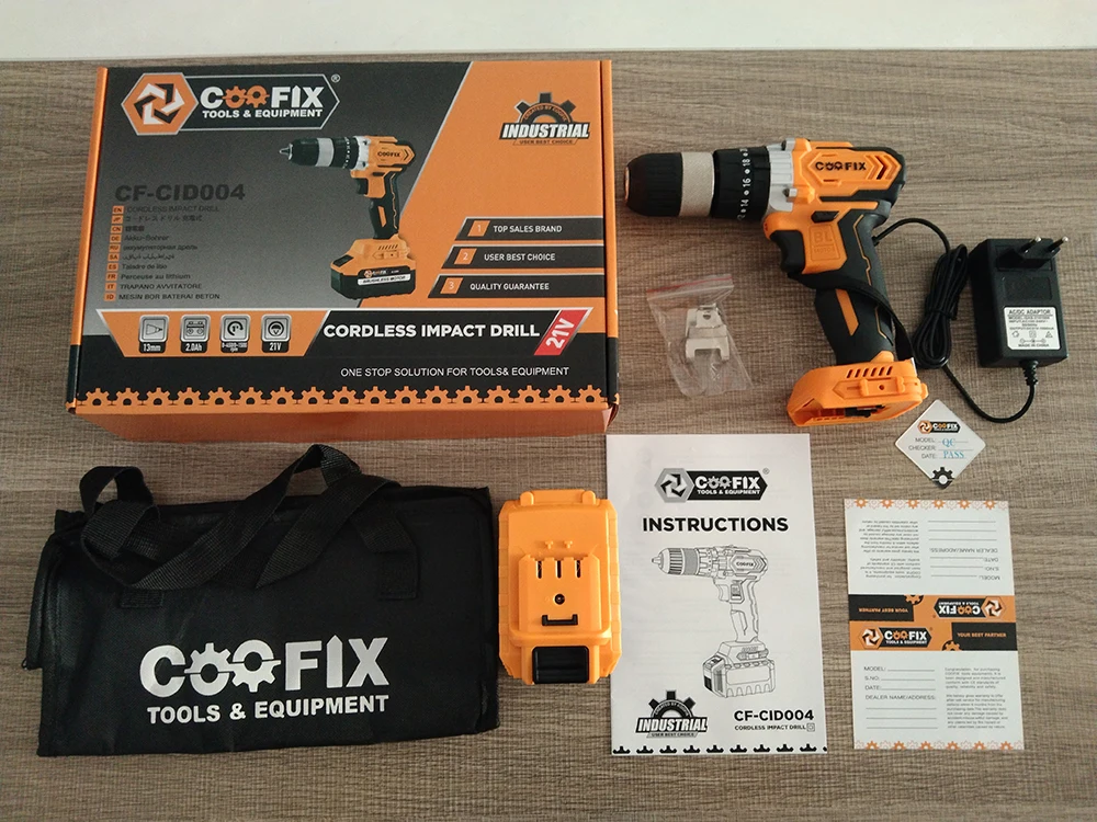 2020  Coofix  New  Model CF1001C  Performer  Crown Brushless  Cordless Drill
