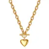 Gold fashion necklace