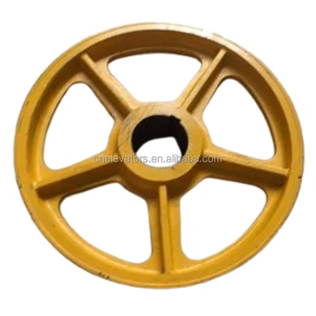 TKL Elevator Main Traction Sheave 610*5 Groove*12mm Lift Drive Pulley Wheel OEM Replacement Elevator Parts Factory Supply