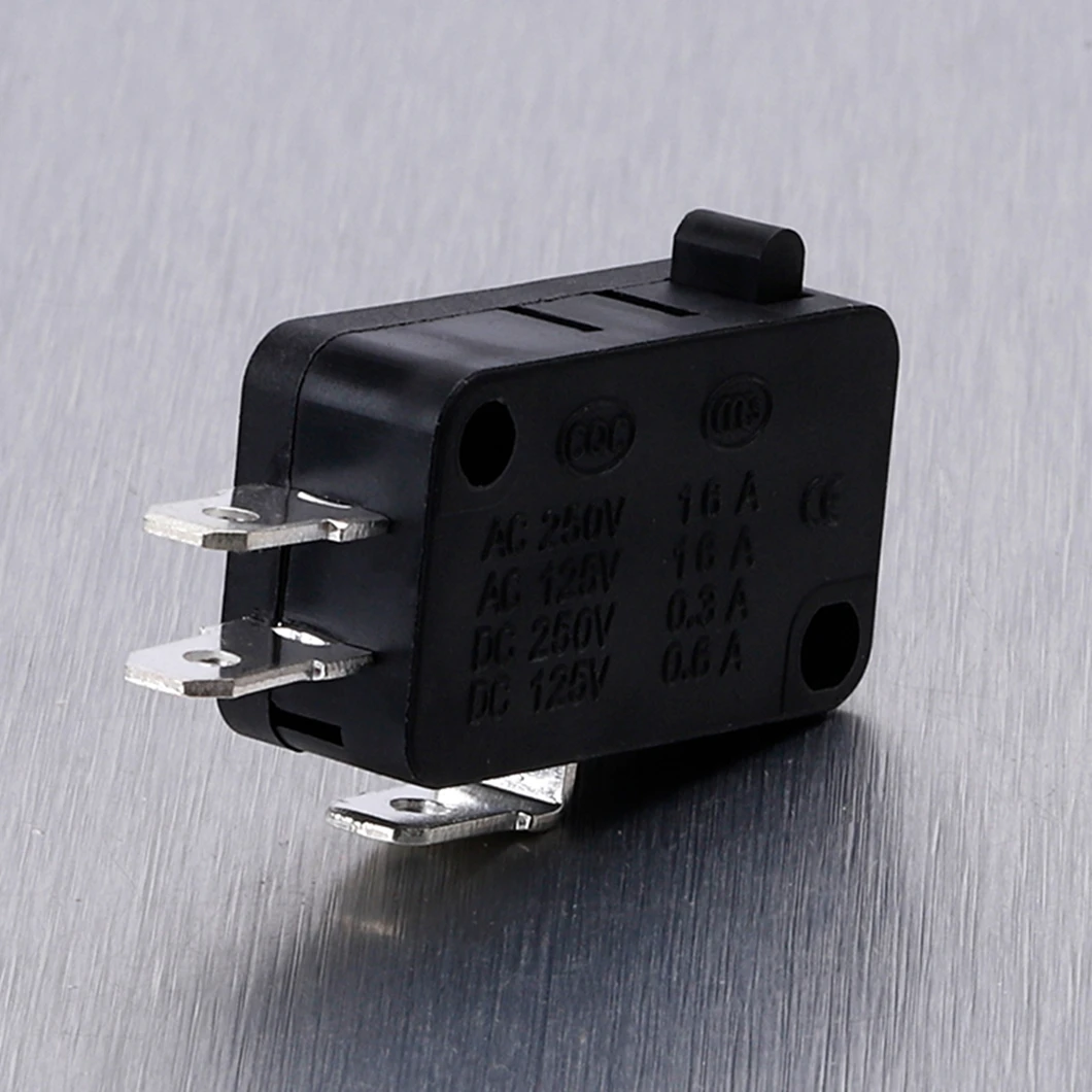 China Low Price Micro Switch Push Button Switch 3 Pin 1A 125V For