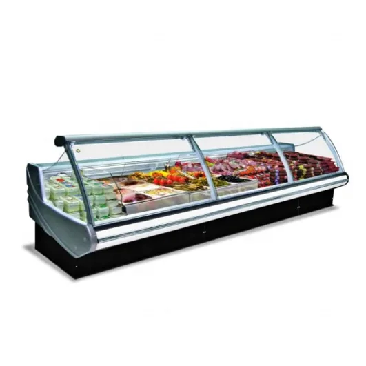 Food Display Fridge For Supermarket Meat Refrigerated Showcase For Butcher Shop Buy Food Display Fridge Meat Refrigerated Showcase Showcase For Butcher Shop Product On Alibaba Com