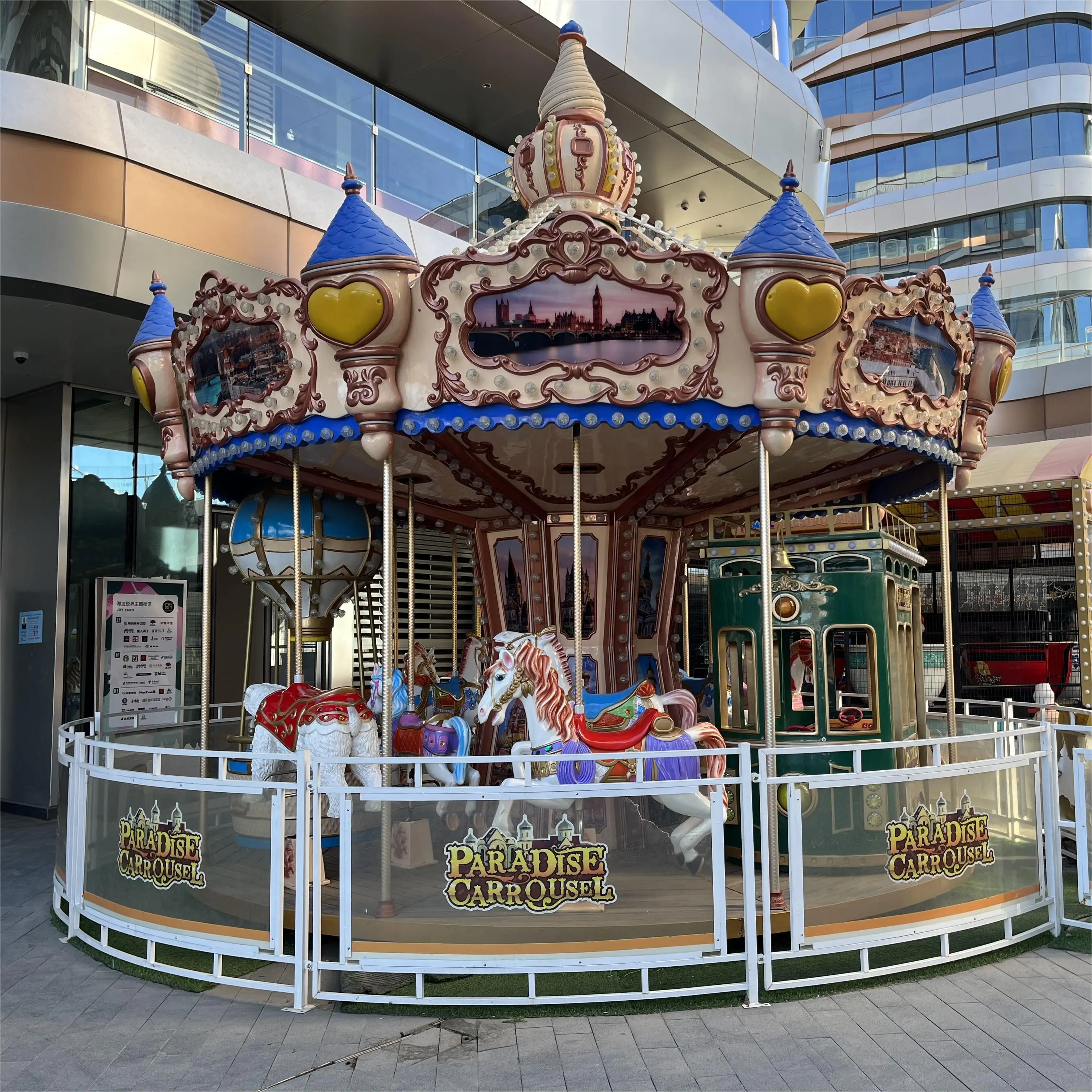 merry go round　完売間近！！ Amusement Ride Carousels Spare Parts - Merry Go Round