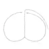 White faux pearl headband