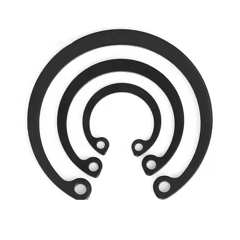 Factory Custom Gb893.1 Internal C Type Hole Circlip Snap Retaining Rings High Strength Black