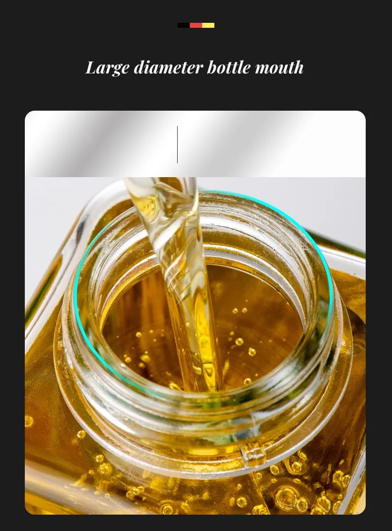 Wholesale 500ml Glass Cooking Oil Dispenser Oil And Vinegar Dispenser