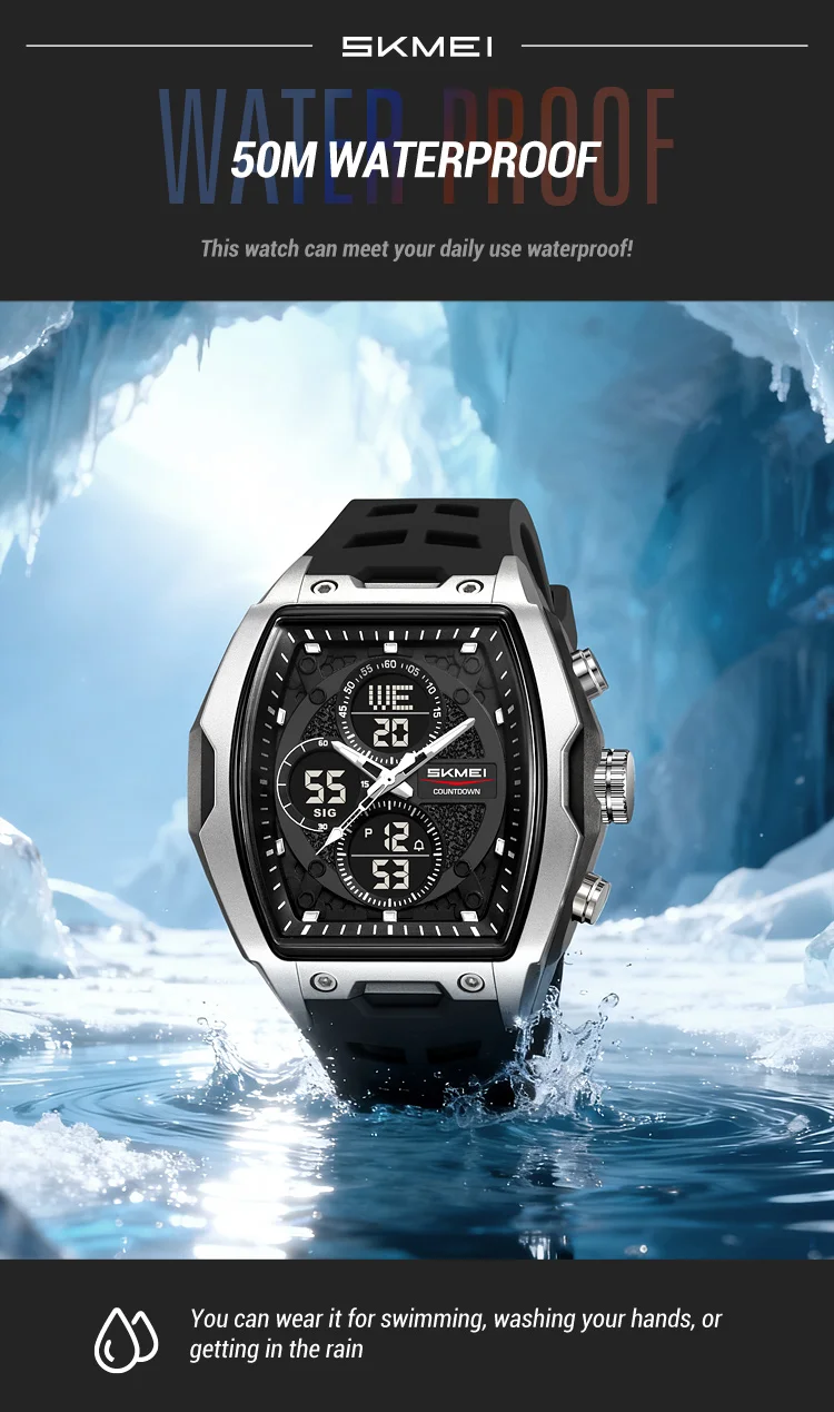 Skmei 2601 Analog Digital Sports watch for Men