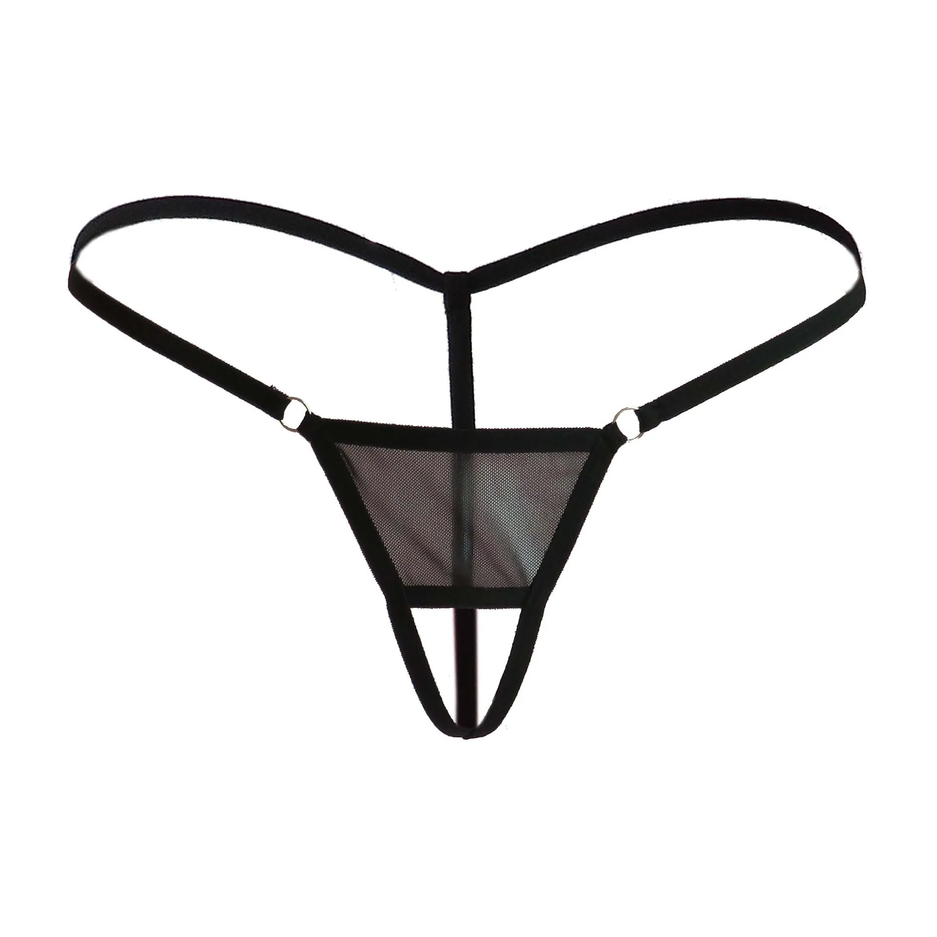 Women Panties Cotton Thong Lingerie Sexy Solid Color Open Crotch Panties Sexy Underwear Low