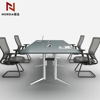 Cheap Luxury Conference Table Modern Office Meeting Room Table Glossy  Conference Table 4 5 Seater