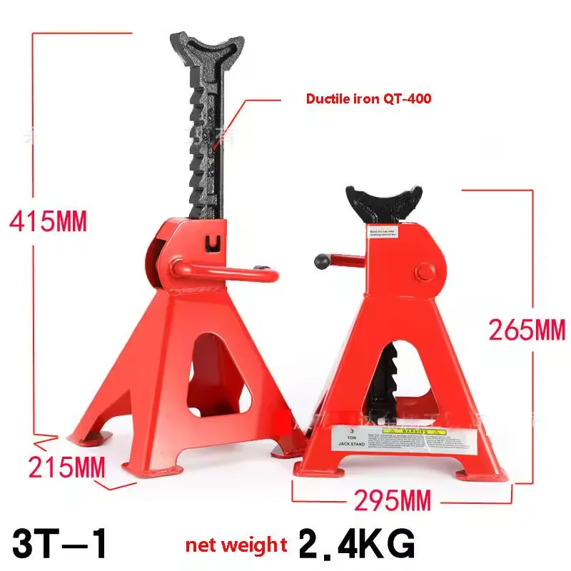 3 Ton Jack Stands Durable Frame Hydraulic Bottle Car Jack Stand