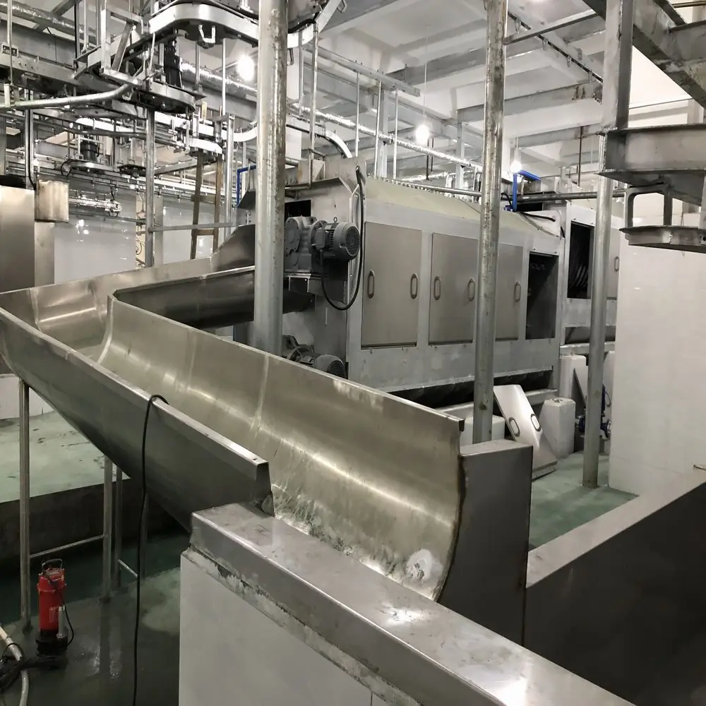 Professional complete pig slaughtering machine production line