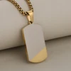 Plata Oro con Cadena