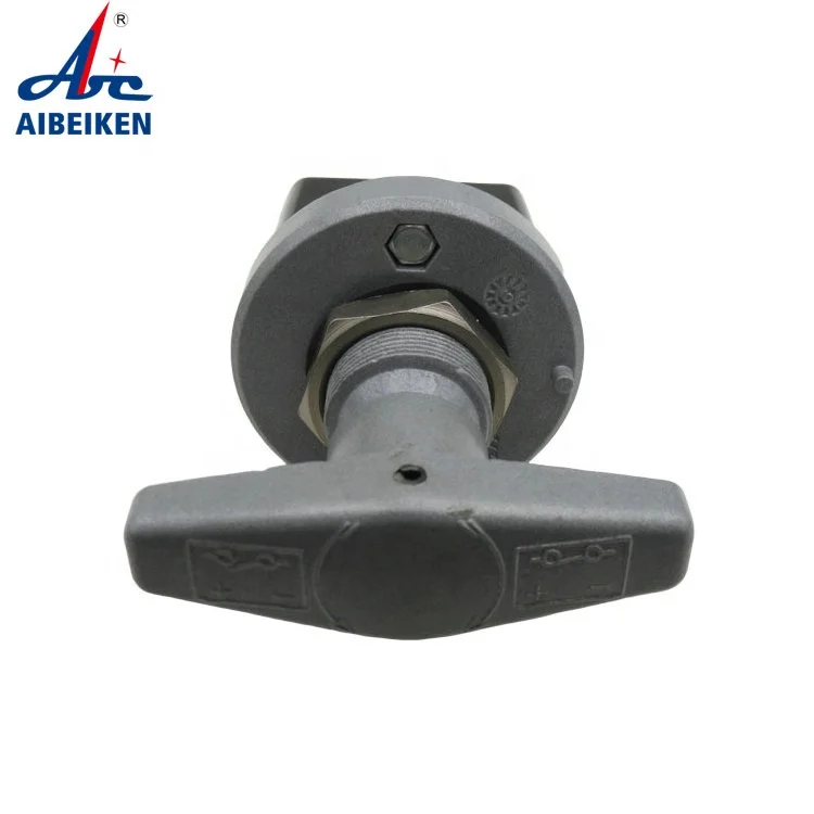 Fixed Handle Disconnect 12V 24V Control Cut Off Electrical Master Isolator Battery Switch for Truck