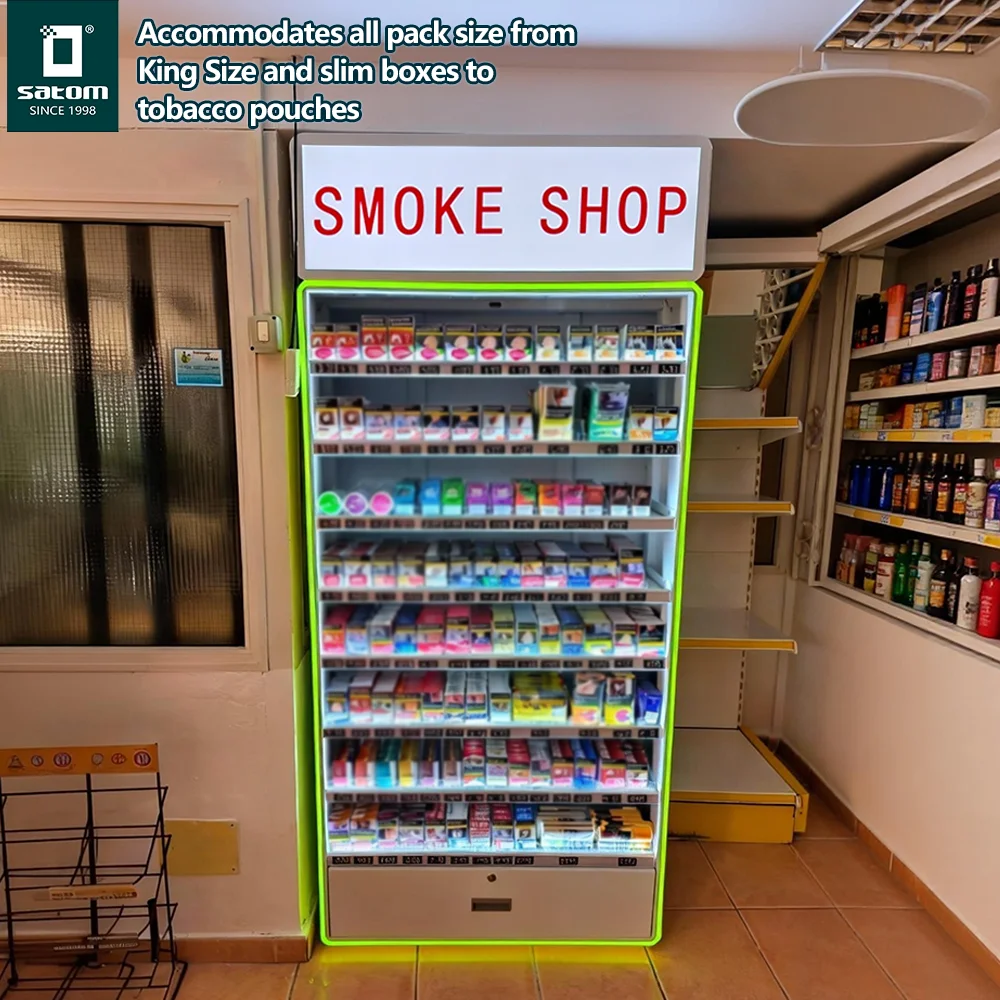 tobacco supermart Europe Products Displays Smoking Tobacco Display Stand for Gas Station  Supermarket