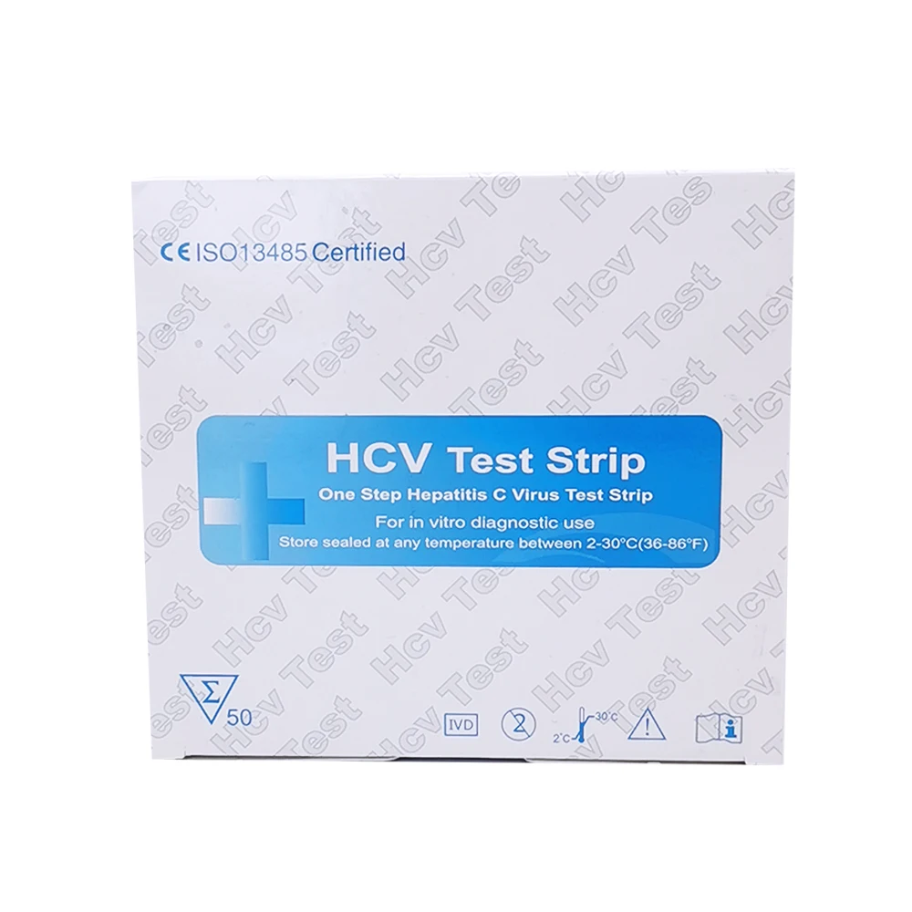 Medical Disposable Infectious disease 1 Step Quick Check 3.0 mm WB/Serum/Plasma HCV Test Cassette HCV manufacture