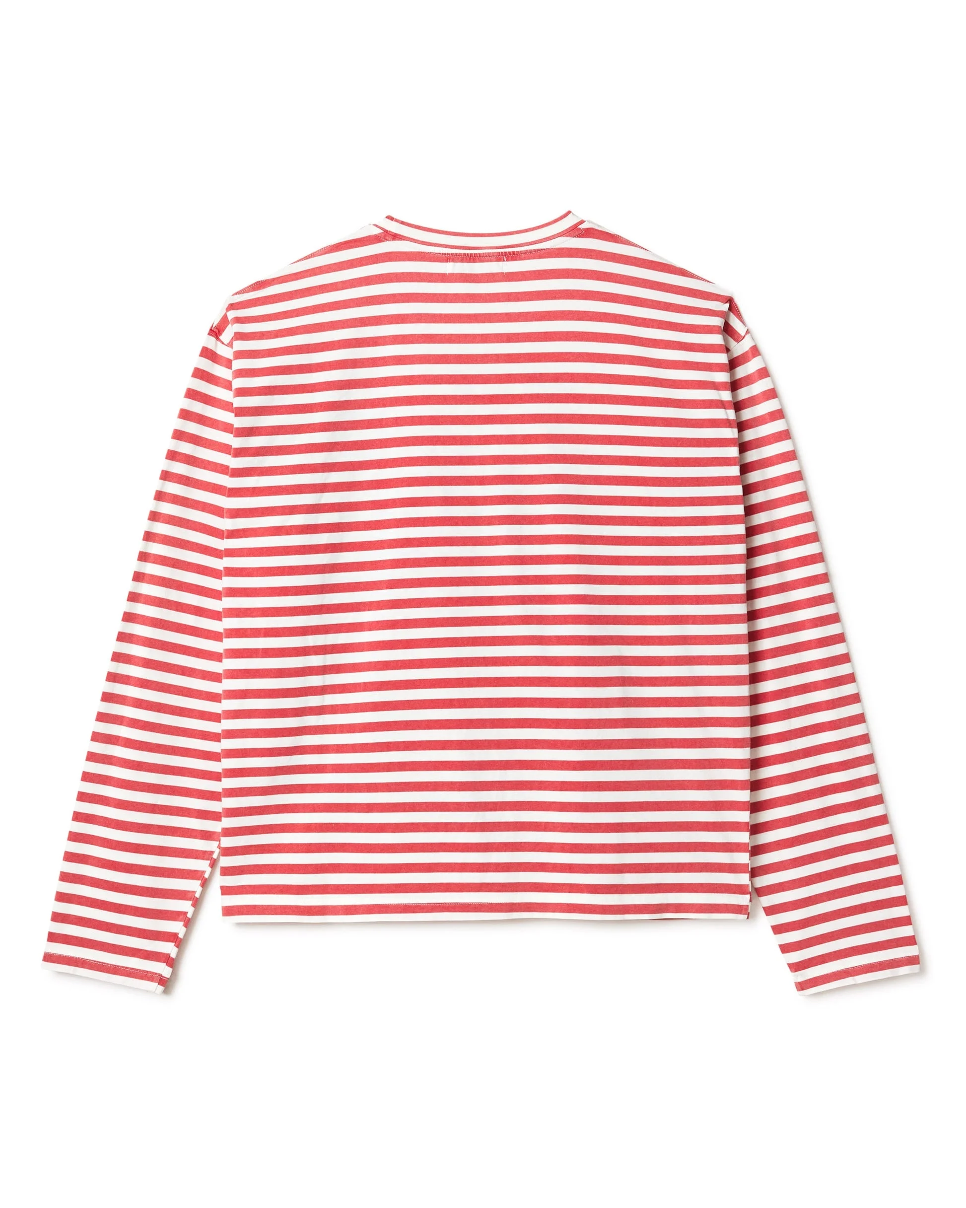 Salati Custom Designer Unisex Tshirts Stripe Heavy 220 GSM Cotton Graphic Print Boxy Fit Full Long Sleeve Tee T Shirts for Men gallery 4