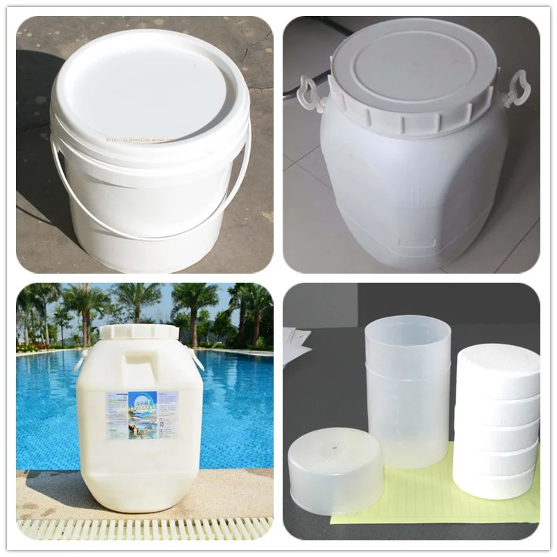White Granular Industry Grade Calcium Hypochlorite With Drum 45Kg