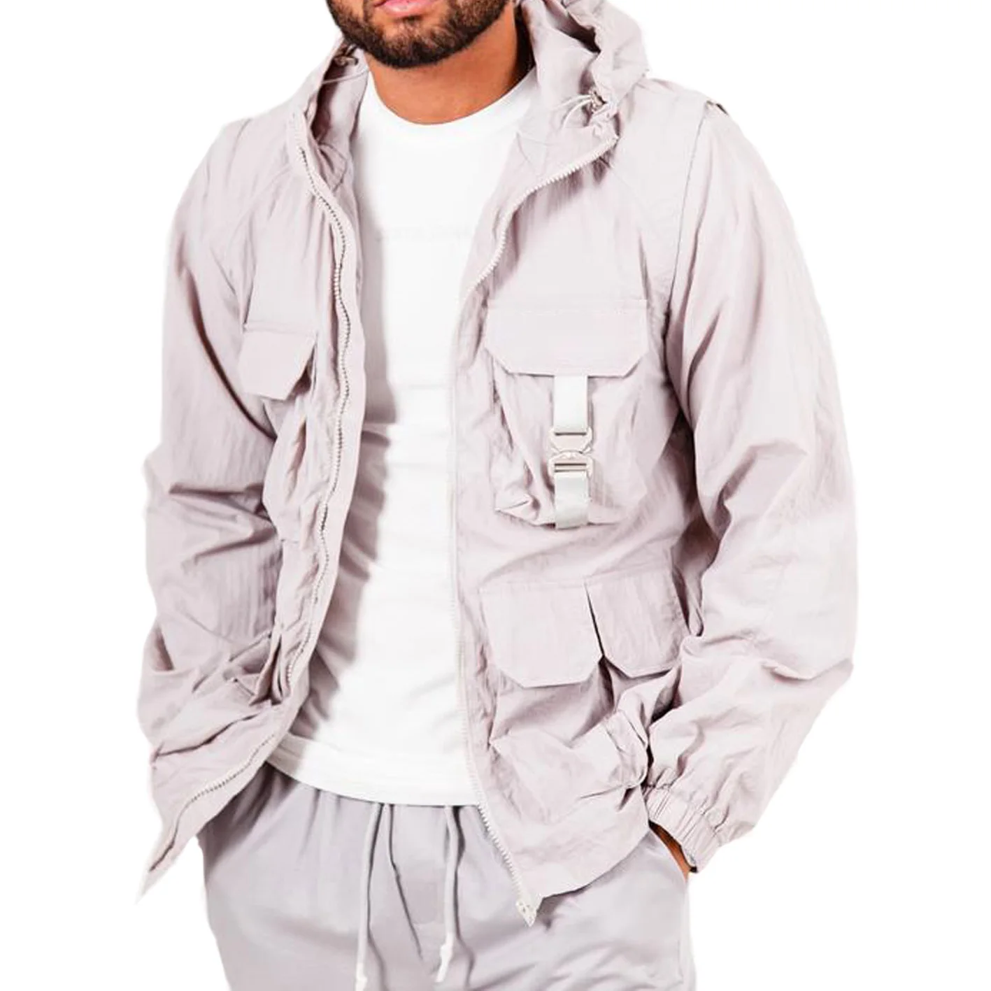 lightweight utility jacket mens