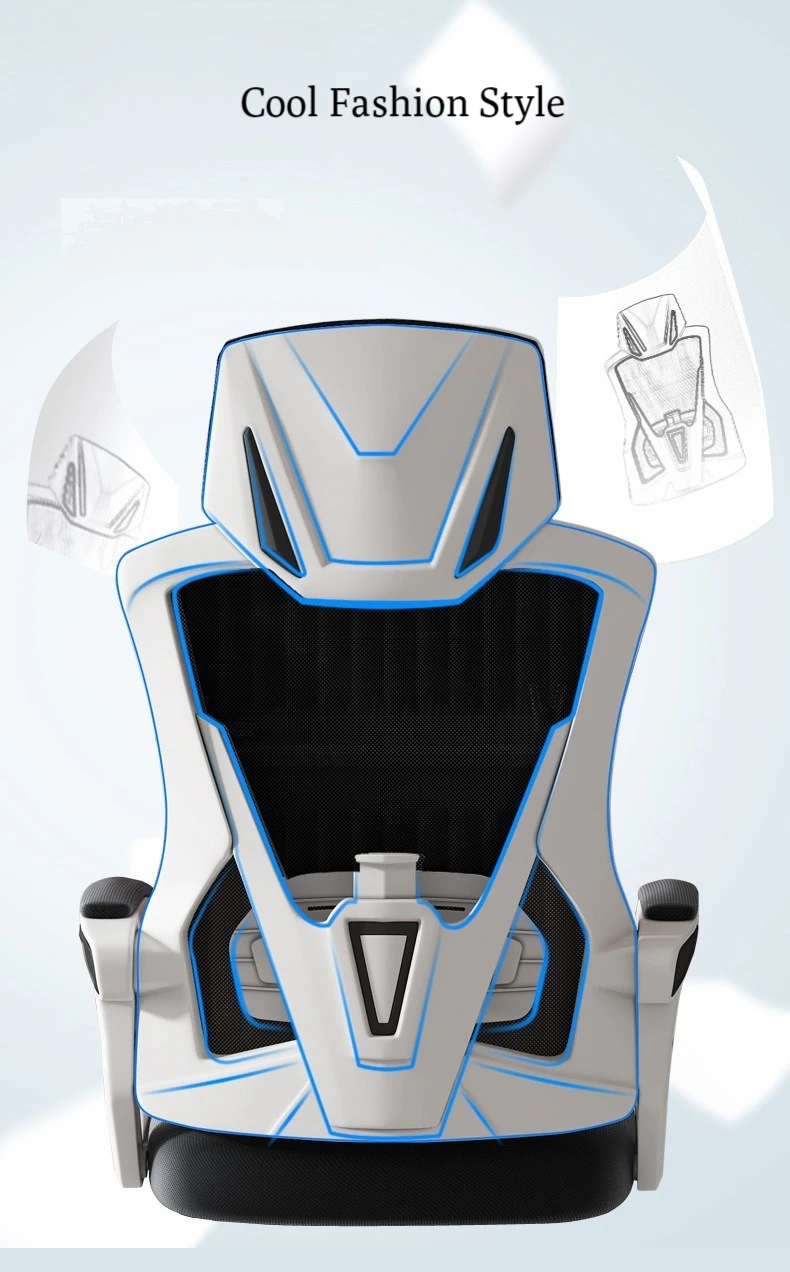 Durable Adjustable Modern Anji Executive Swivel Reclining Sleep Office Desk Chair Home Computer Ergonomic Mesh Chair Comfortable