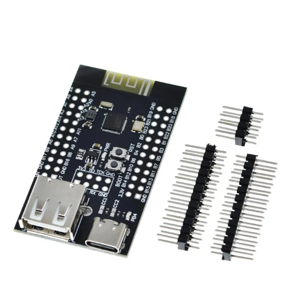 CH582M Development Board Core Board BLE Wireless Bluetooth Microcontroller Low Energy Bluetooth MCU Dual USB