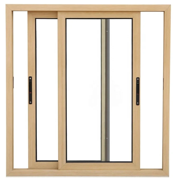 2022 New Design Tempered Double Glass Aluminium Sliding Windows Tinted Glass Sliding Window