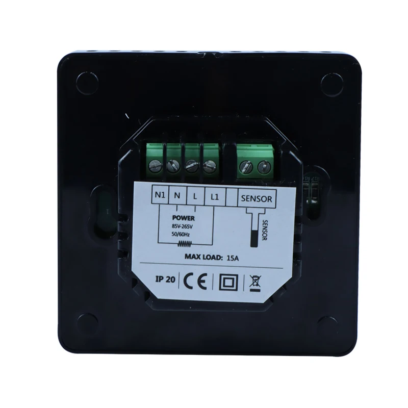 Европейский домашний нагревательный пол smart wifi цифровой термостат