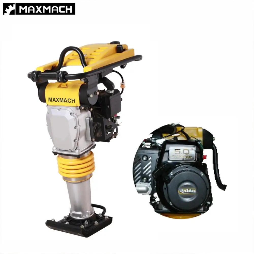 High Quality  Hand Push Earth Sand Soil Impact Vibration Tamping Rammer