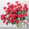 Rose pink 6-head small roses
