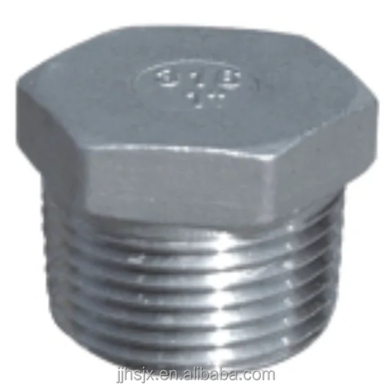 Precision Casting Threaded Pipe Fittings Stainless Steel Internal And