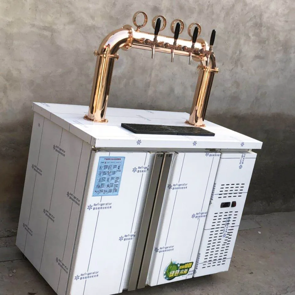 Hot Selling Commercial Keg Refrigerator With 4 Taps/u Type Draught Beer
