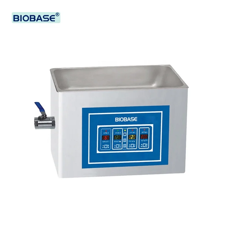 BIOBASE Ultrasonic Cleaner Machine Standard Basket and Lid Digital Display Ultrasonic Cleaner Price