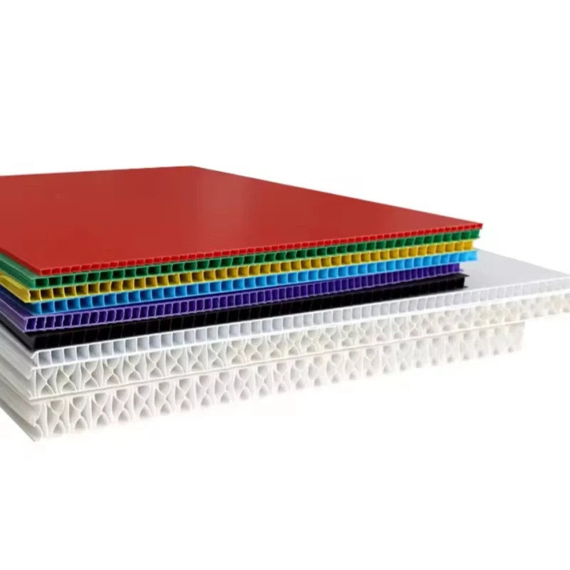 Colorful Polypropylene Pp Corrugated Board Sheet Pp Plastic Sheet Pp Hollow Plate 2mm Coroplast Sheets