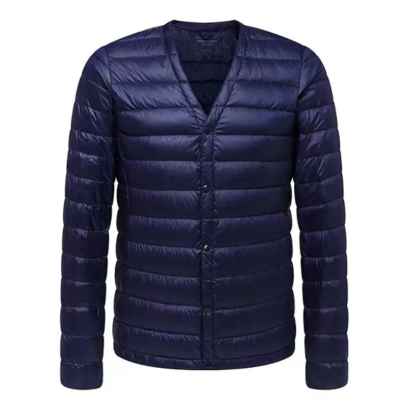 round collar jacket mens