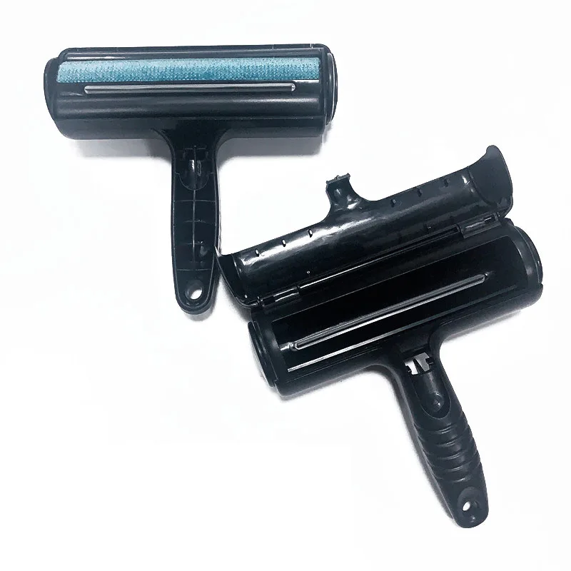 Automatic Clean Reusable Pet Hair Remover Roller Two Way Roller Lint Sticking Removing Dog Cat Hair Furniture Carpets Clothing
