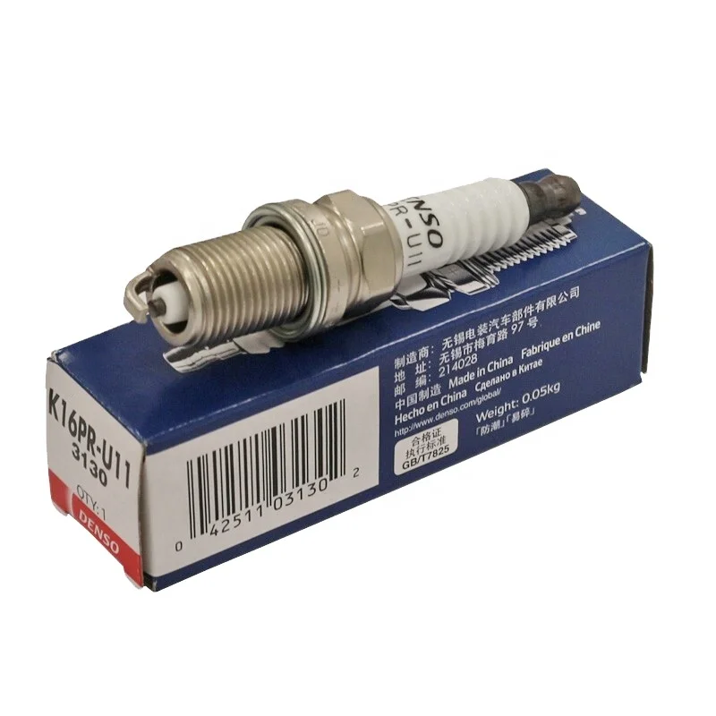 DENSO Small Hex Spark Plug K16PR-U11 BPY1-18-110 for Haima Family, K-ia Maxima, Haima Hiflying Star