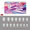 300pcs frosted nail plate H135-6
