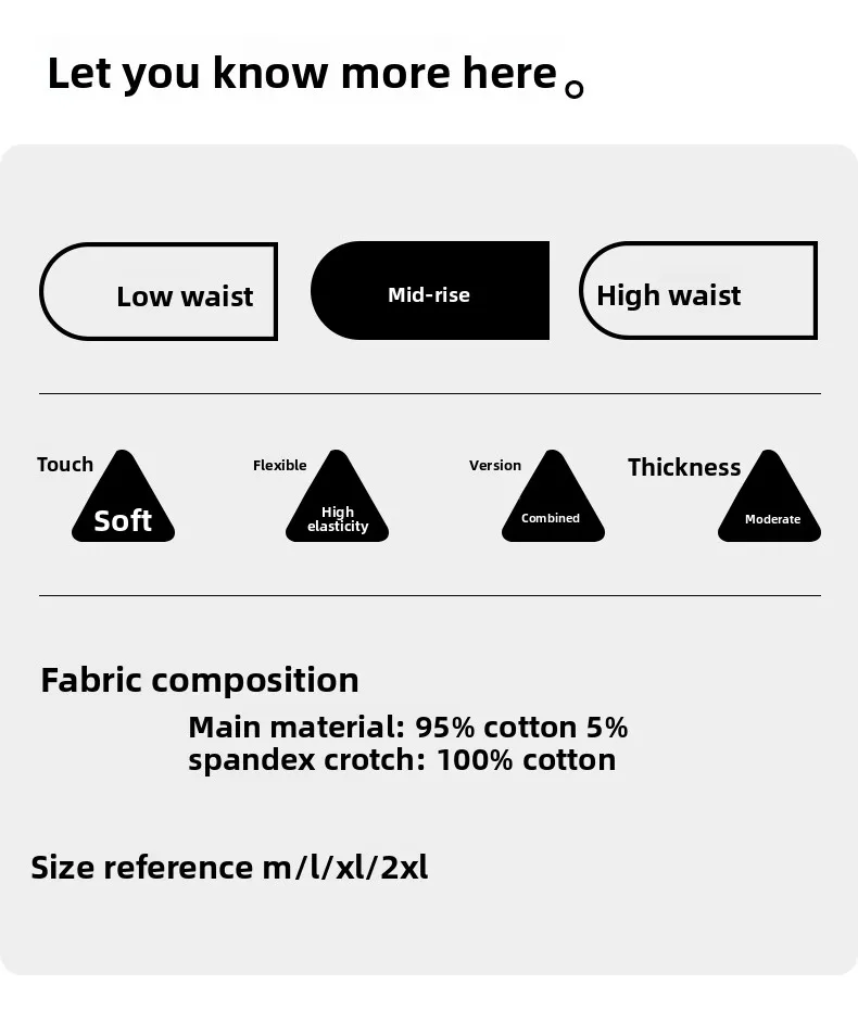 Wholesale New Arrival Cotton Women's Panties Breathable and Antibacterial Ladies Panties Women's Underwear Custom OEM Supplier