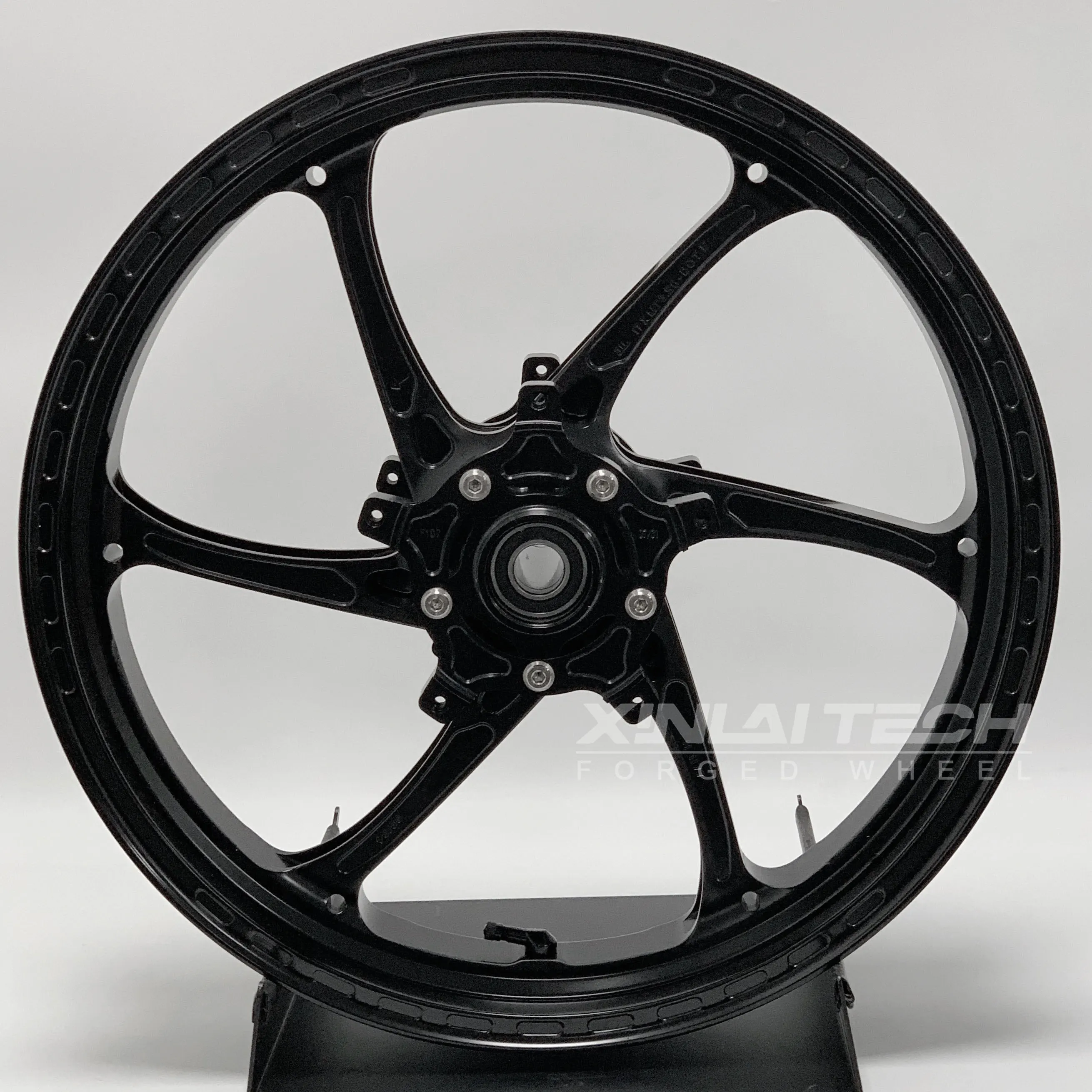 XL Custom CNC Forged 6061-T6 Motorcycle Wheels for Yamaha R6 17 18 Inch Billet Aluminum Anodized Forged OEM ODM Motorcycle Rims