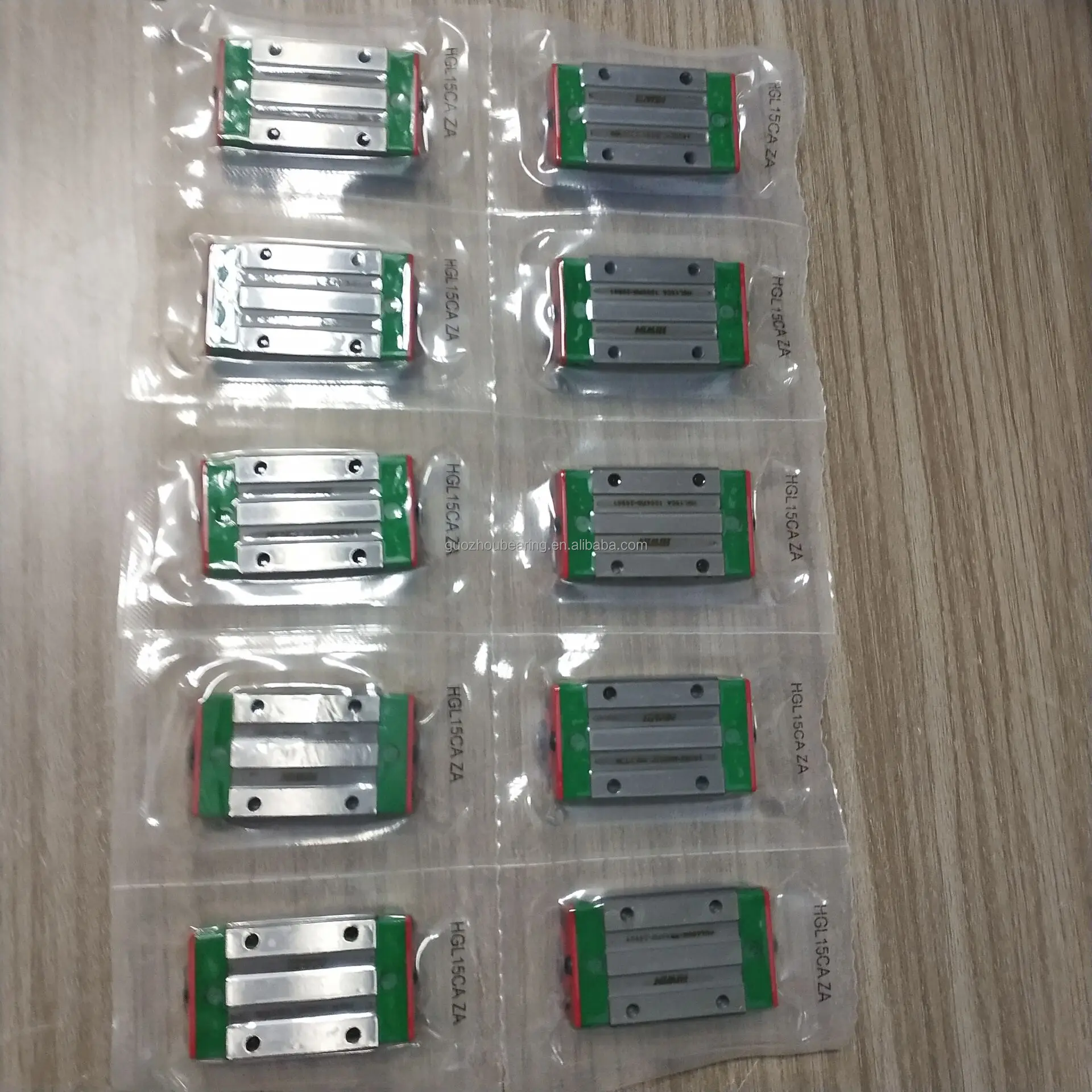 HIWIN HGL15CA Linear Guide Rail Block with Bearing Slider Carriage ...