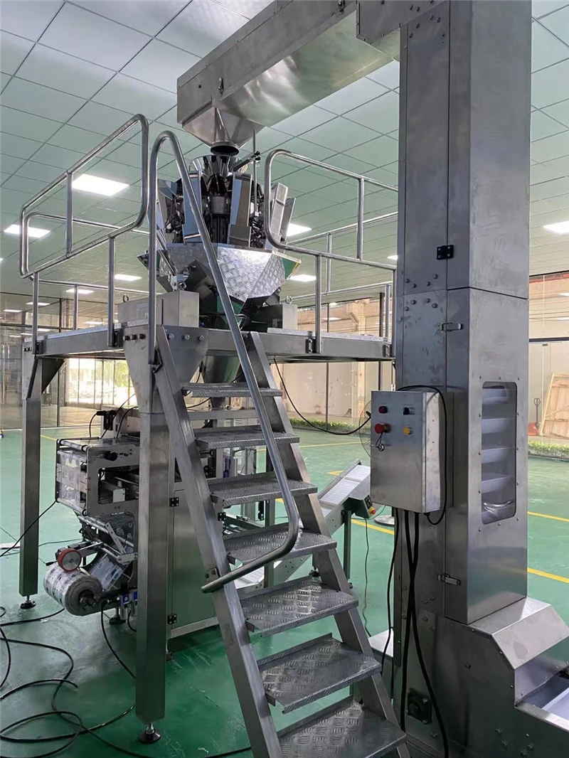 Jintian Pack Automatic Potato Chips Snacks Vertical Puff Tortilla Chips Packing Nitrogen Pouch Auto Nut Packing Machine