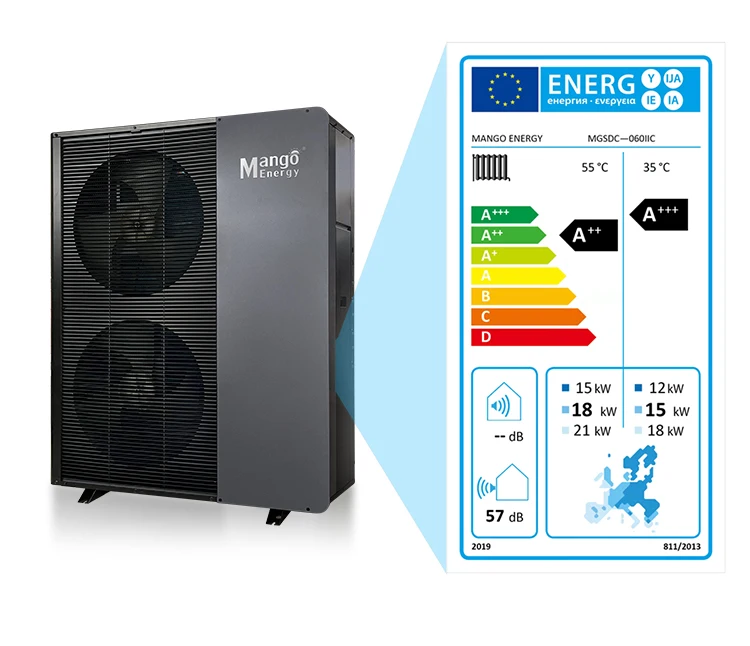 Air to Water Heat Pump, R32, EVI, 9kw-180kw - detail 8