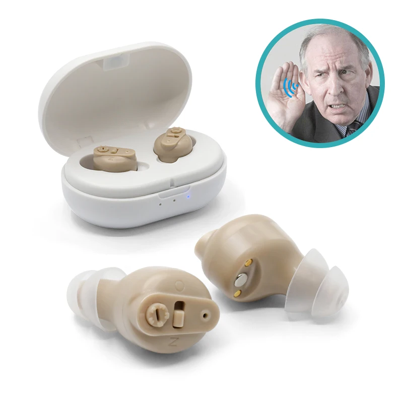 China digital chip invisible rechargeable hearing aids