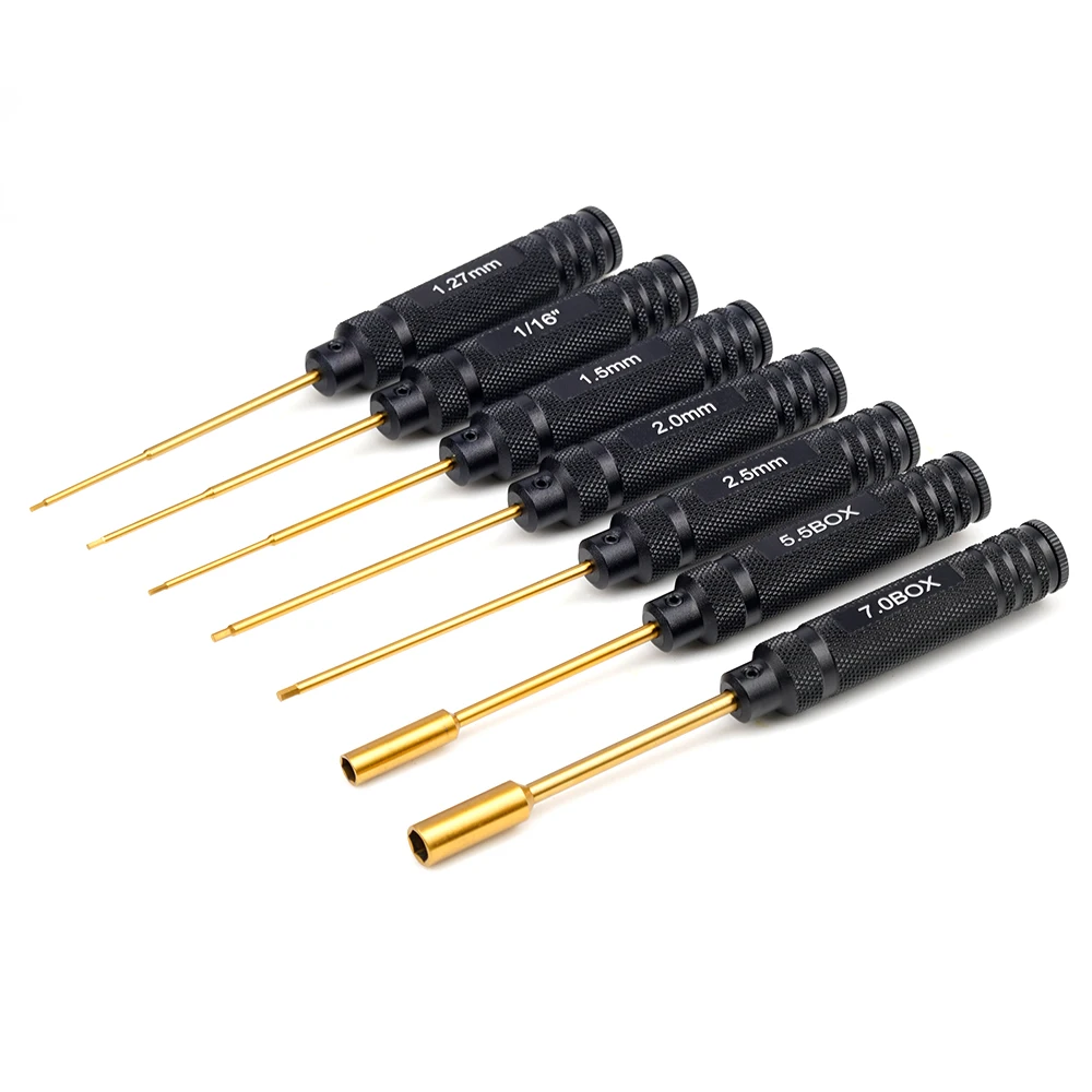 Wholesale Customization RC Tools Kit Traxxa s Arrma RC Model Car Helicopter Drone Hex Screw Driver Set