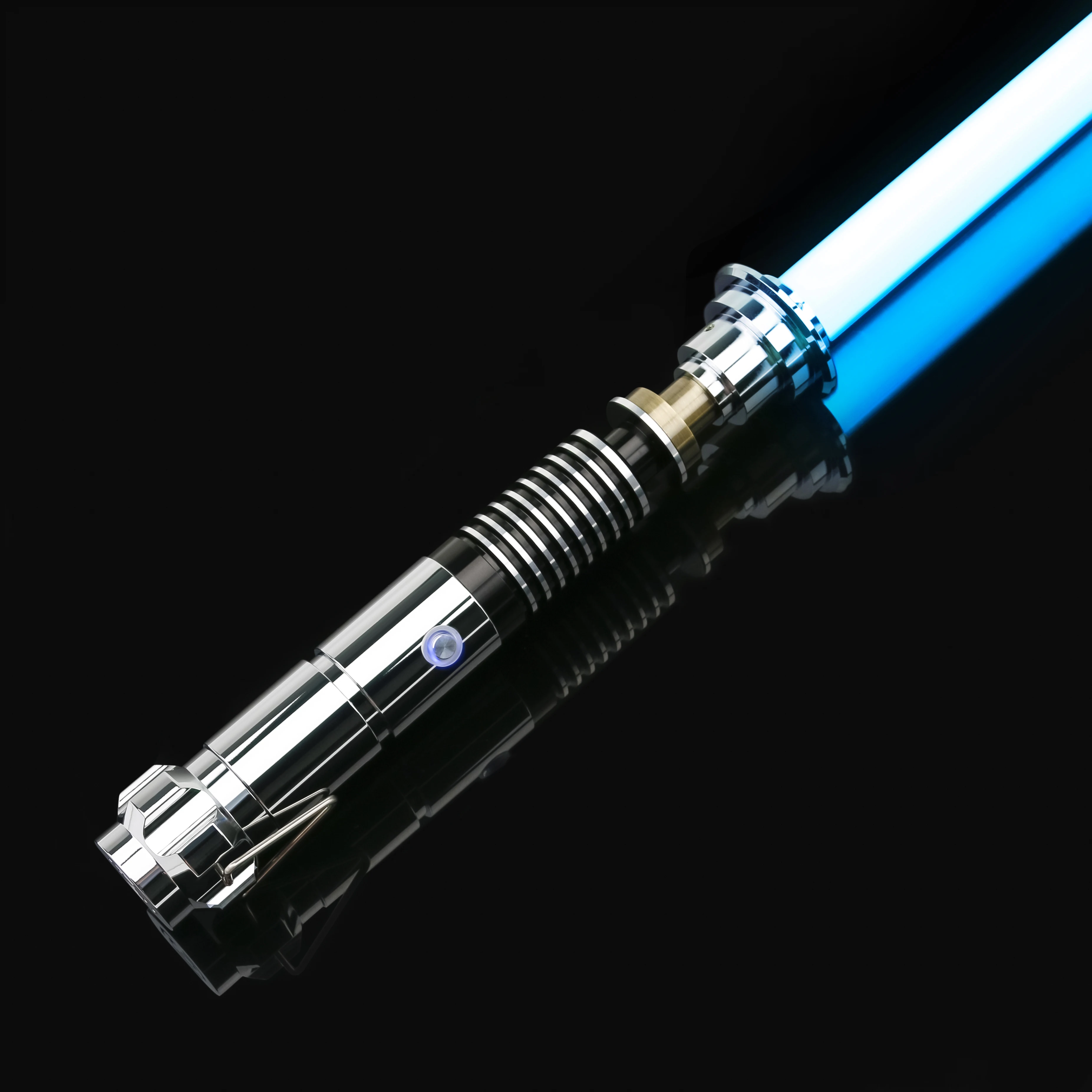 Luke V1 Lightsaber with Metal Hilt, RGB Smooth Swing Blade, 12