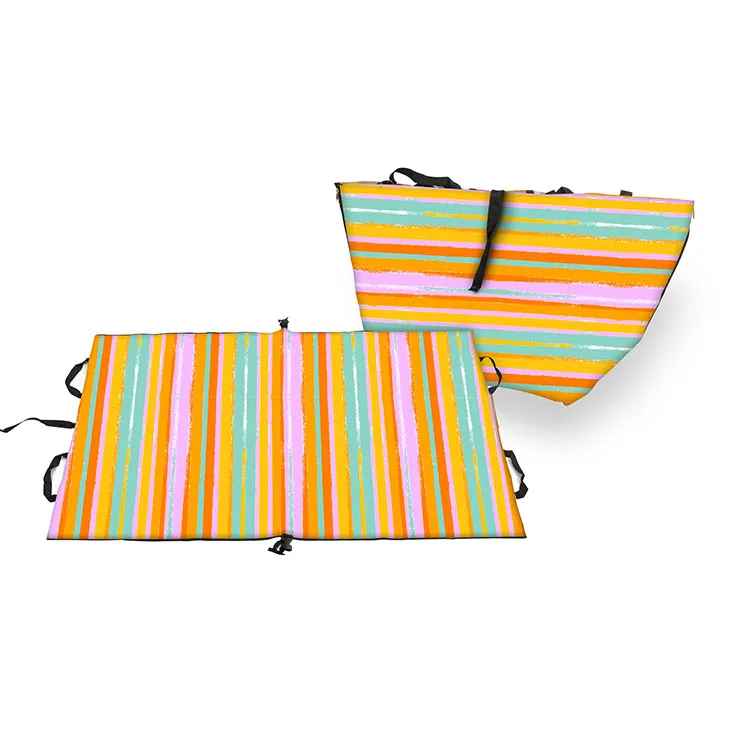 Taška na nákup s vlastním tiskem Pp pletená s uchyty Velkoobchod Velká multifunkční pikniková podložka Taška na nákup